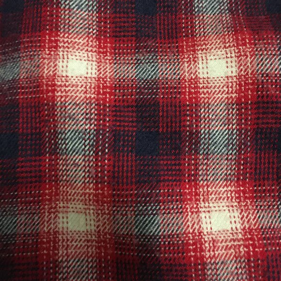 Boston Traders Long Cotton Plaid Button Down Shirt - Picture 5 of 16